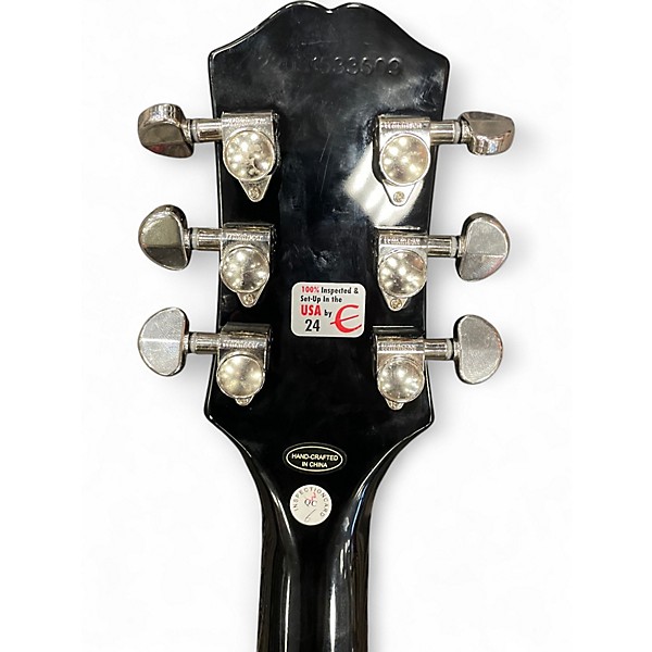 Used Epiphone Les Paul Classic black Solid Body Electric Guitar