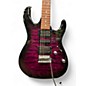 Used Ibanez Gio Transparent Purple Solid Body Electric Guitar