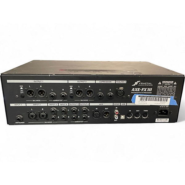 Used Fractal Audio AXE-FX III Effect Processor