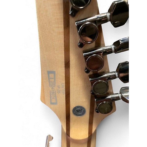 Used Ibanez UV70P Black Solid Body Electric Guitar