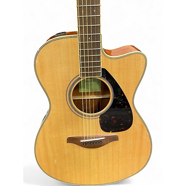 Used Yamaha FSX820c Natural Acoustic Electric Guitar