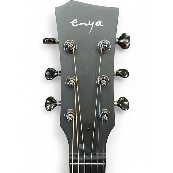Used Enya X3 Pro Mini Carbon Fiber Acoustic Electric Guitar