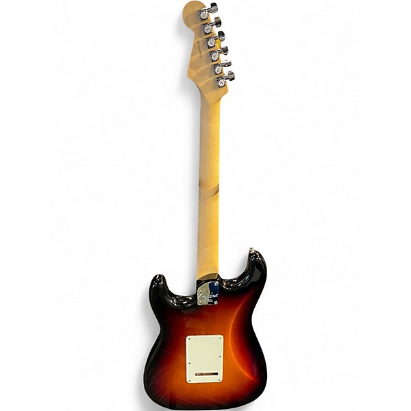 Used Fender American Elite Stratocaster HSS Shawbucker 3 Tone Sunburst Solid Body Electric Guitar