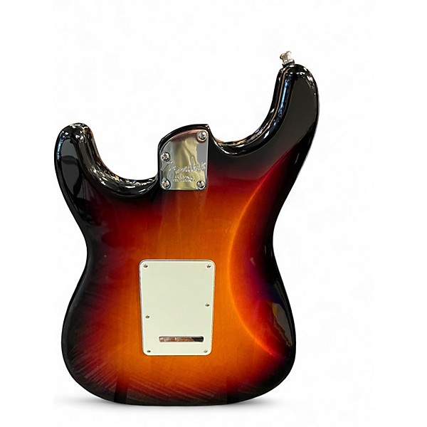 Used Fender American Elite Stratocaster HSS Shawbucker 3 Tone Sunburst Solid Body Electric Guitar