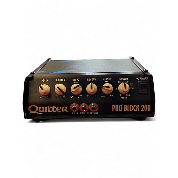 Used Quilter Labs PRO BLOCK 200 Solid State Guitar Amp Head