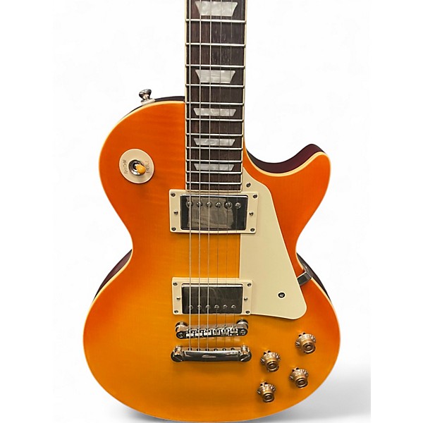 Used Epiphone 1959 Reissue Les Paul Standard Lemonburst Solid Body Electric Guitar