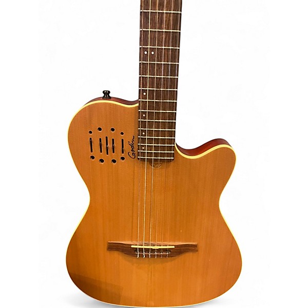 Used Godin Multiac Encore Natural Acoustic Electric Guitar
