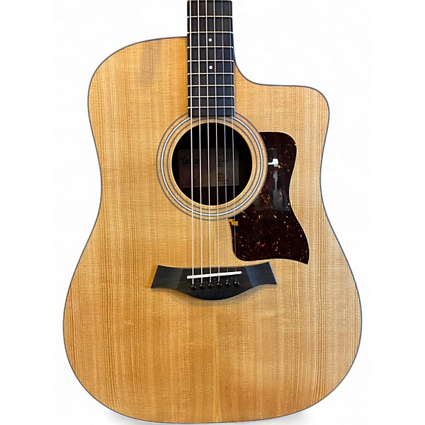 Used Taylor 210CE Natural Acoustic Electric Guitar