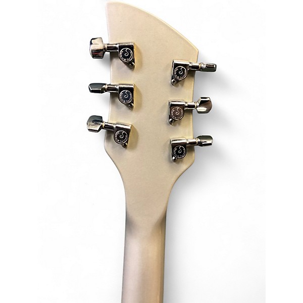 Vintage 1997 Rickenbacker 330 Silver Solid Body Electric Guitar