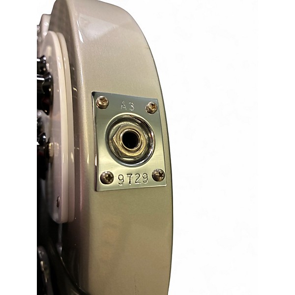 Vintage 1997 Rickenbacker 330 Silver Solid Body Electric Guitar