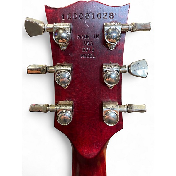 Used 2016 Gibson SG Cherry Red Solid Body Electric Guitar
