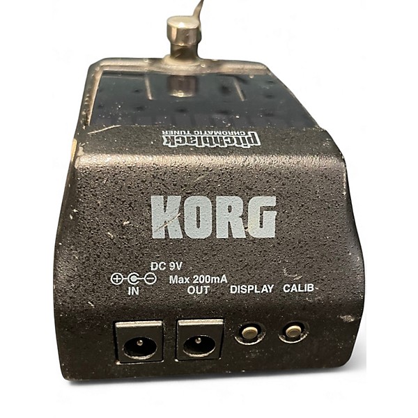 Used KORG PB01 Pitchblack Chromatic Tuner Pedal