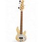 Used Sterling Audio Sterling Sub Series Sting Ray 5 Cream Electric Bass Guitar thumbnail