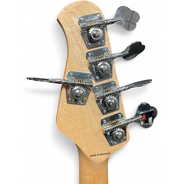 Used Sterling Audio Sterling Sub Series Sting Ray 5 Cream Electric Bass Guitar