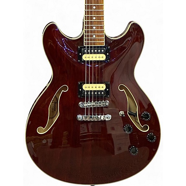 Used Ibanez AS73 Artcore Red Hollow Body Electric Guitar