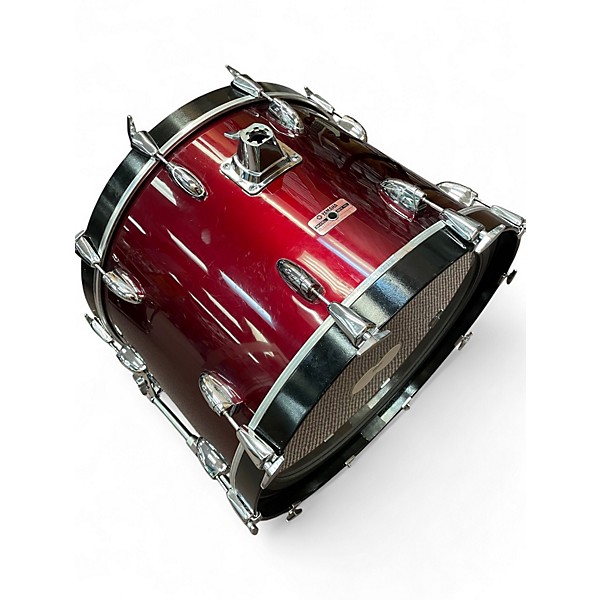 Used Yamaha 5 Piece Tour Series Crimson Red  Drum Kit