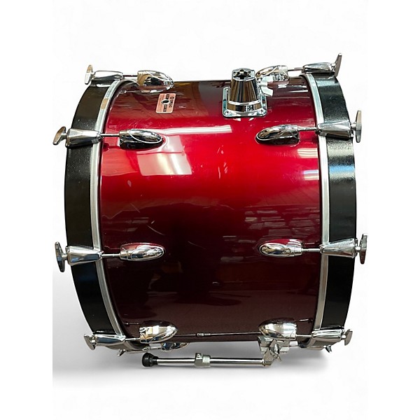 Used Yamaha 5 Piece Tour Series Crimson Red  Drum Kit