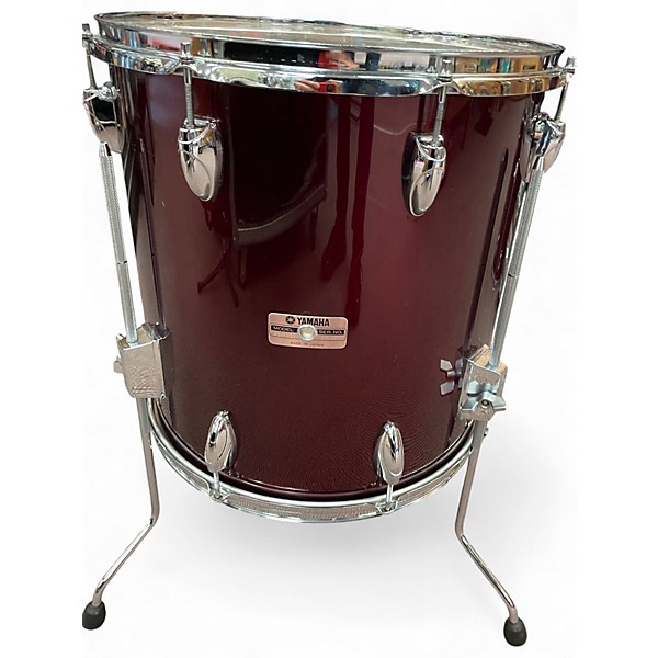 Used Yamaha 5 Piece Tour Series Crimson Red  Drum Kit