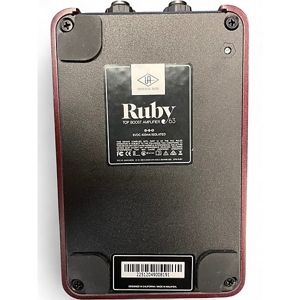Used Universal Audio RUBY Effect Pedal