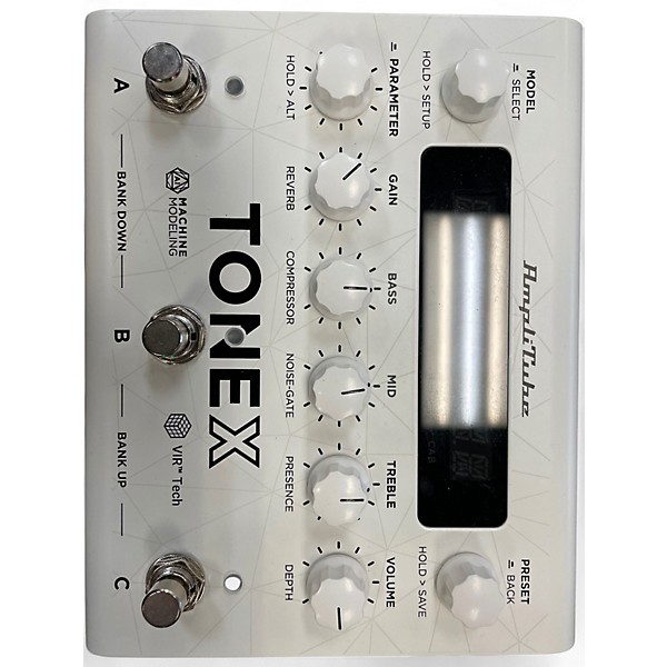 Used Amplitube TONE X Effect Processor