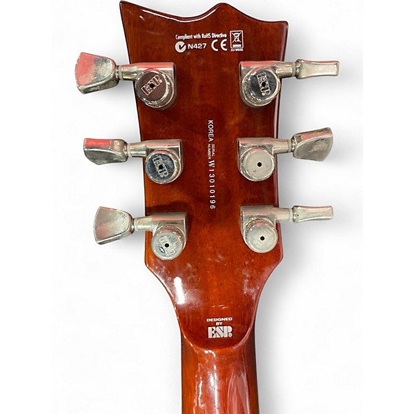 Used ESP LTD EC1000 SUNBURST Solid Body Electric Guitar