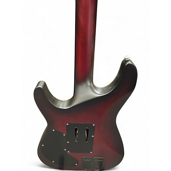 Used Schecter Guitar Research C1 Platinum Satin Red Solid Body Electric Guitar