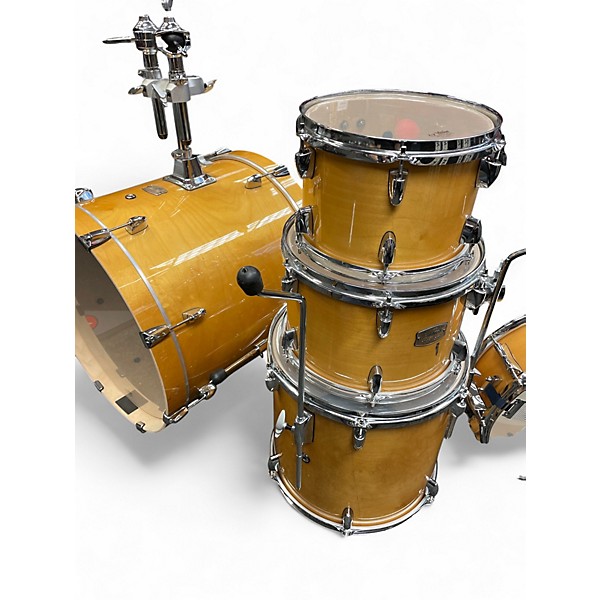Used Yamaha 5 Piece Stage Custom Natural Drum Kit