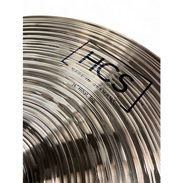 Used MEINL 14in HCS Hi Hat Top Cymbal