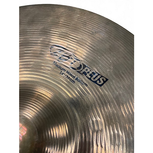 Used Zildjian 14in ZBT Plus Medium Hihat Bottom Cymbal