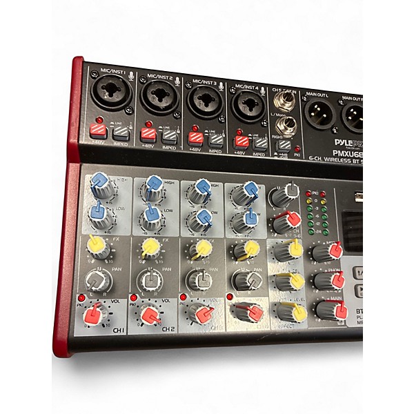 Used Pylepro PMXU68BT Unpowered Mixer