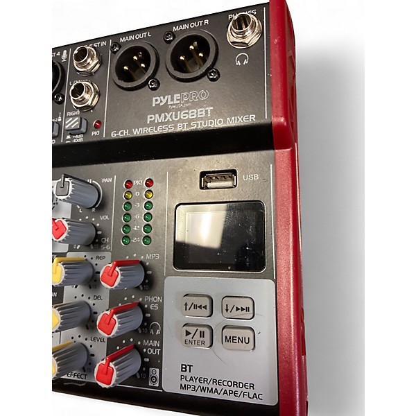 Used Pylepro PMXU68BT Unpowered Mixer