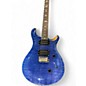 Used PRS SE Custom 24 Blue Solid Body Electric Guitar