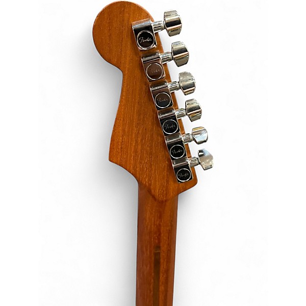 Used Fender American Acoustasonic Stratocaster Black Acoustic Electric Guitar