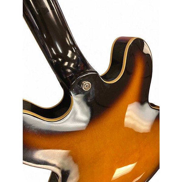 Used 2009 Epiphone Casino 2 Color Sunburst Hollow Body Electric Guitar