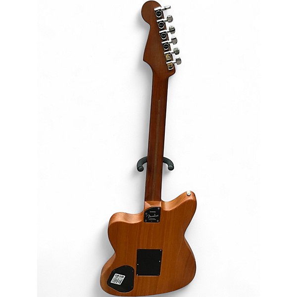 Used Fender American Acoustasonic Jazzmaster Arctic White Acoustic Electric Guitar