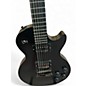 Used Gibson Les Paul Gothic Morte Black Solid Body Electric Guitar