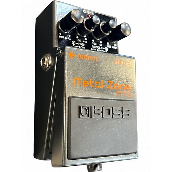 Used BOSS MT2 Metal Zone Distortion Effect Pedal