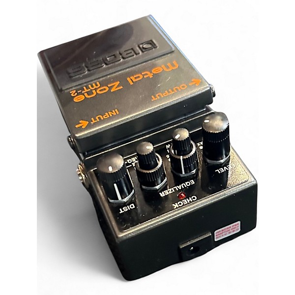 Used BOSS MT2 Metal Zone Distortion Effect Pedal