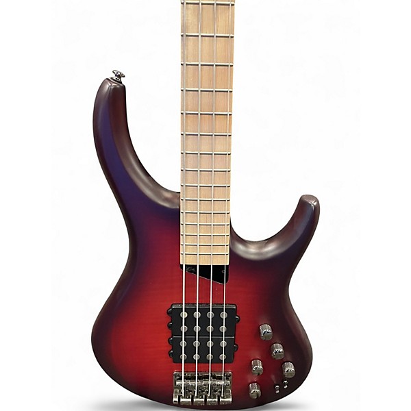 Used MTD Kingston Super-4 Dr. Brown's Burst Electric Bass Guitar