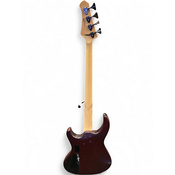 Used MTD Kingston Saratoga Deluxe Deep Cherry Burst Electric Bass Guitar