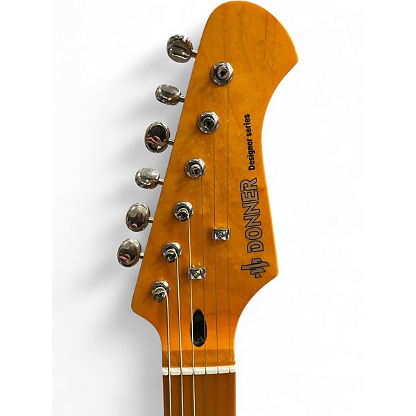Used Donner DESIGNER SERIES THINLINE SUNBURST Hollow Body Electric Guitar