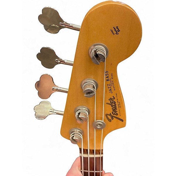Used Fender American Vintage 64 Jazz Bass 2 Color Sunburst Electric Bass Guitar