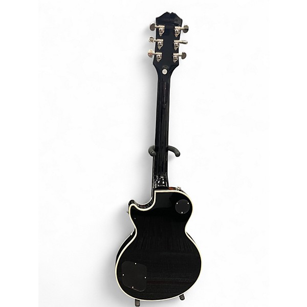 Used Epiphone Les Paul Custom Silverburst Solid Body Electric Guitar