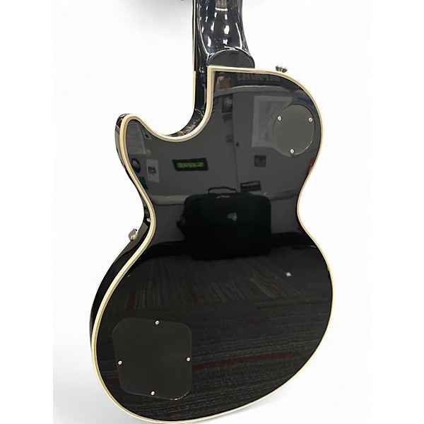 Used Epiphone Les Paul Custom Silverburst Solid Body Electric Guitar