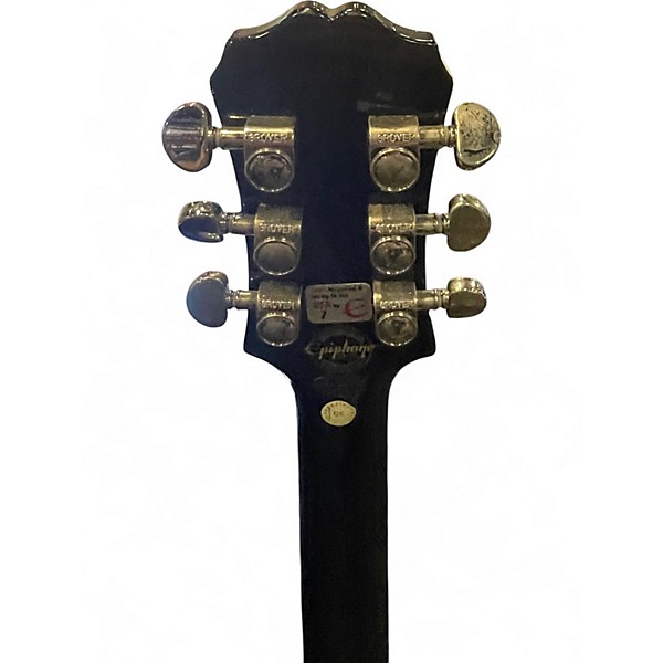 Used Epiphone Les Paul Custom Pro Silverburst Solid Body Electric Guitar