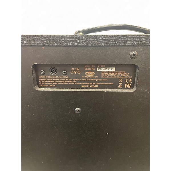 Used VOX VT40X Tube Guitar Combo Amp