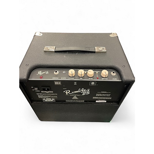 Used Fender Rumble 25 25W 1x10 Bass Combo Amp