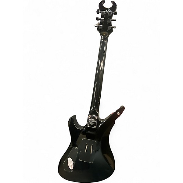 Used Schecter Guitar Research Synyster Gates Signature Standard Black and White Solid Body Electric Guitar