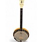 Used Paramount Lange-Craft tenor Black and Brown Banjo thumbnail
