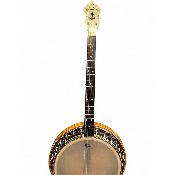 Used Paramount Lange-Craft tenor Black and Brown Banjo